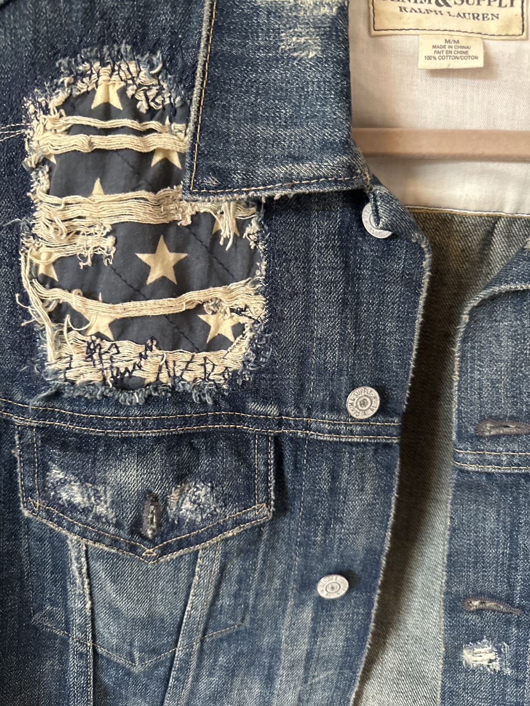 Ralph Lauren Denim & Supply Distressed Jean Jacket - photo 3