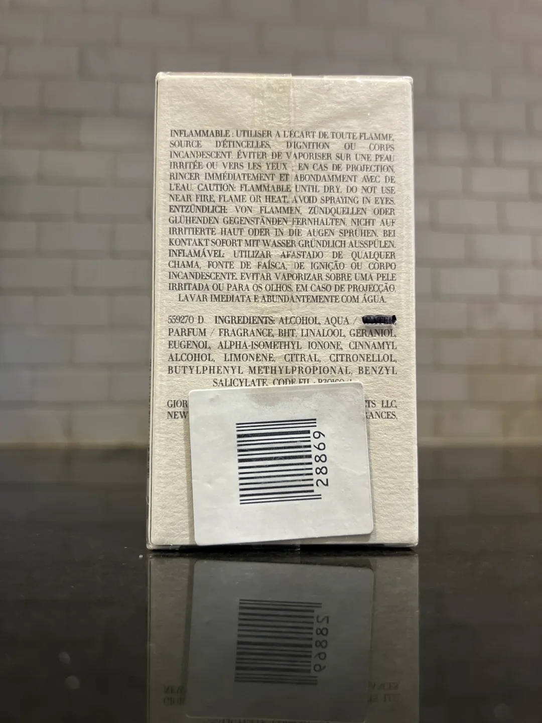 Armani Acqua Di Giò Eau de Toilette – 50 ml (NEW, Sealed) image indicator(4)