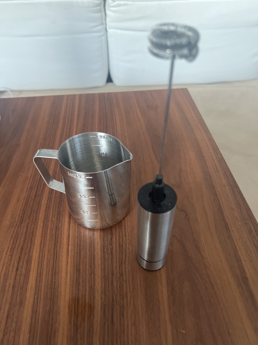 Milk Frother & Pitcher