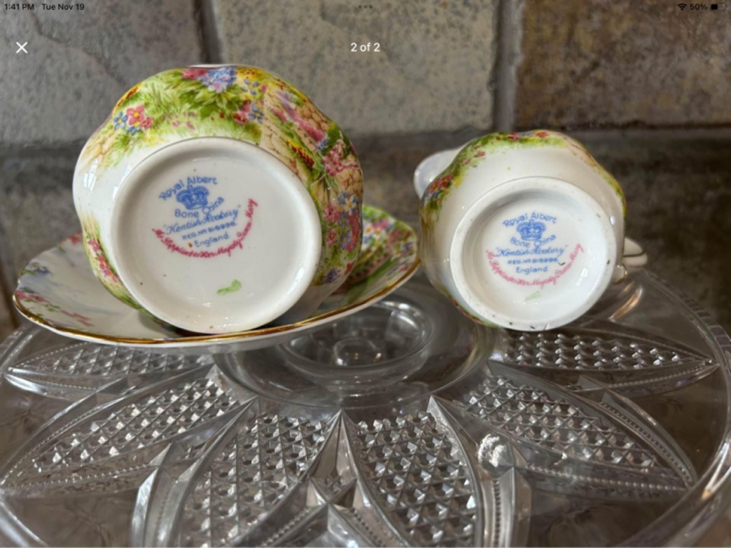 Cream and sugar set - photo 2