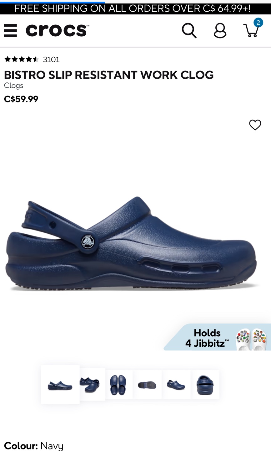 Bistro slip resistant work Crocs Clogs - unisex - photo 5