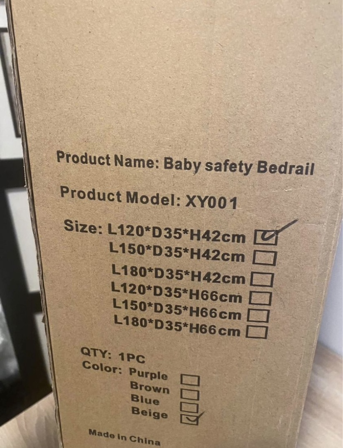 Baby Safety Bedrail - photo 5