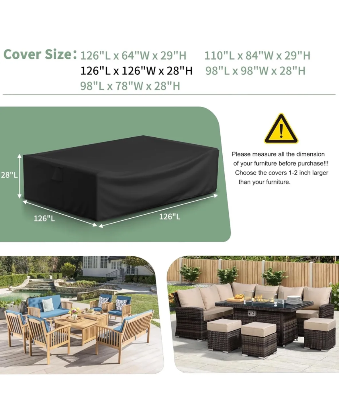 Waterproof Patio Furniture Cover image indicator(2)