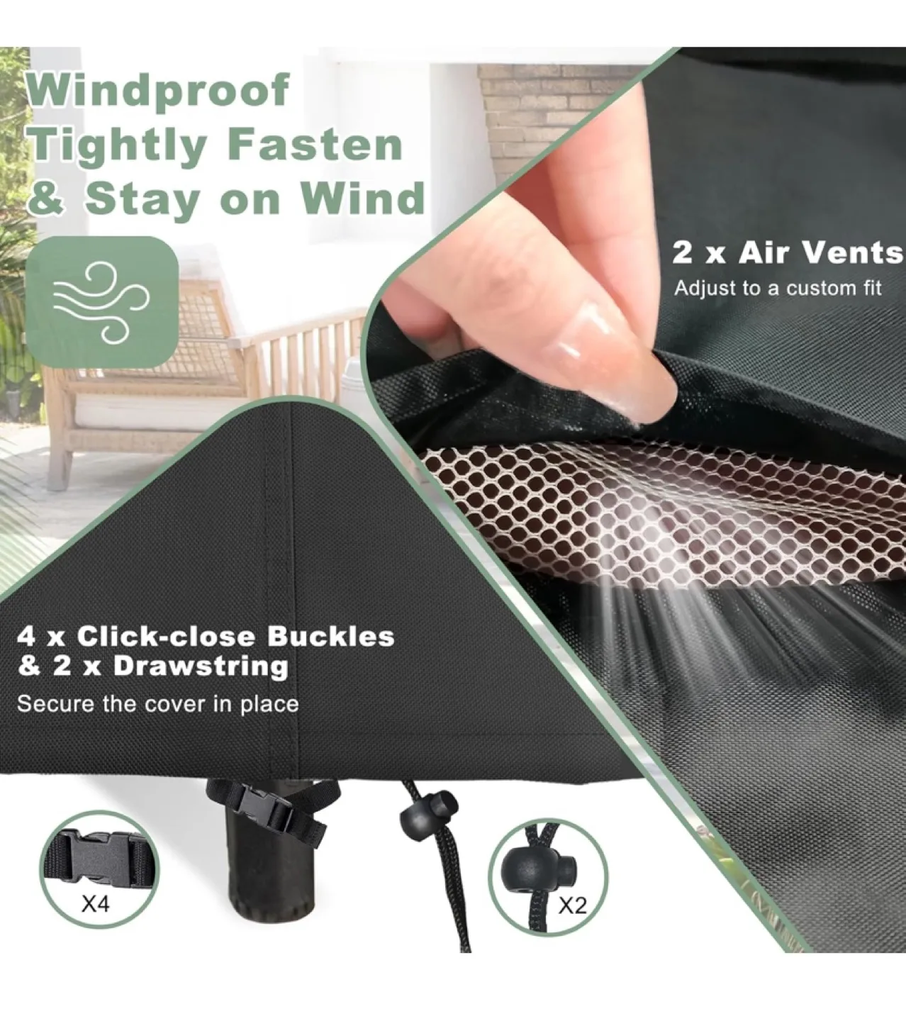 Waterproof Patio Furniture Cover image indicator(4)