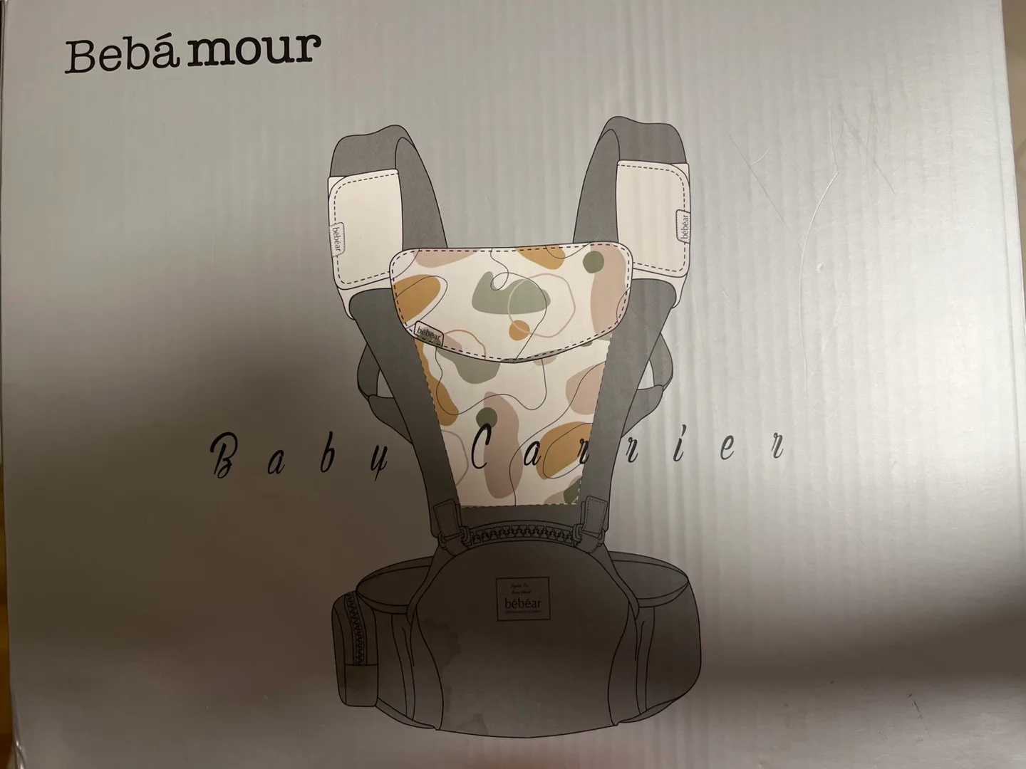 Bebamour Baby Carrier - Dark Grey image indicator(3)