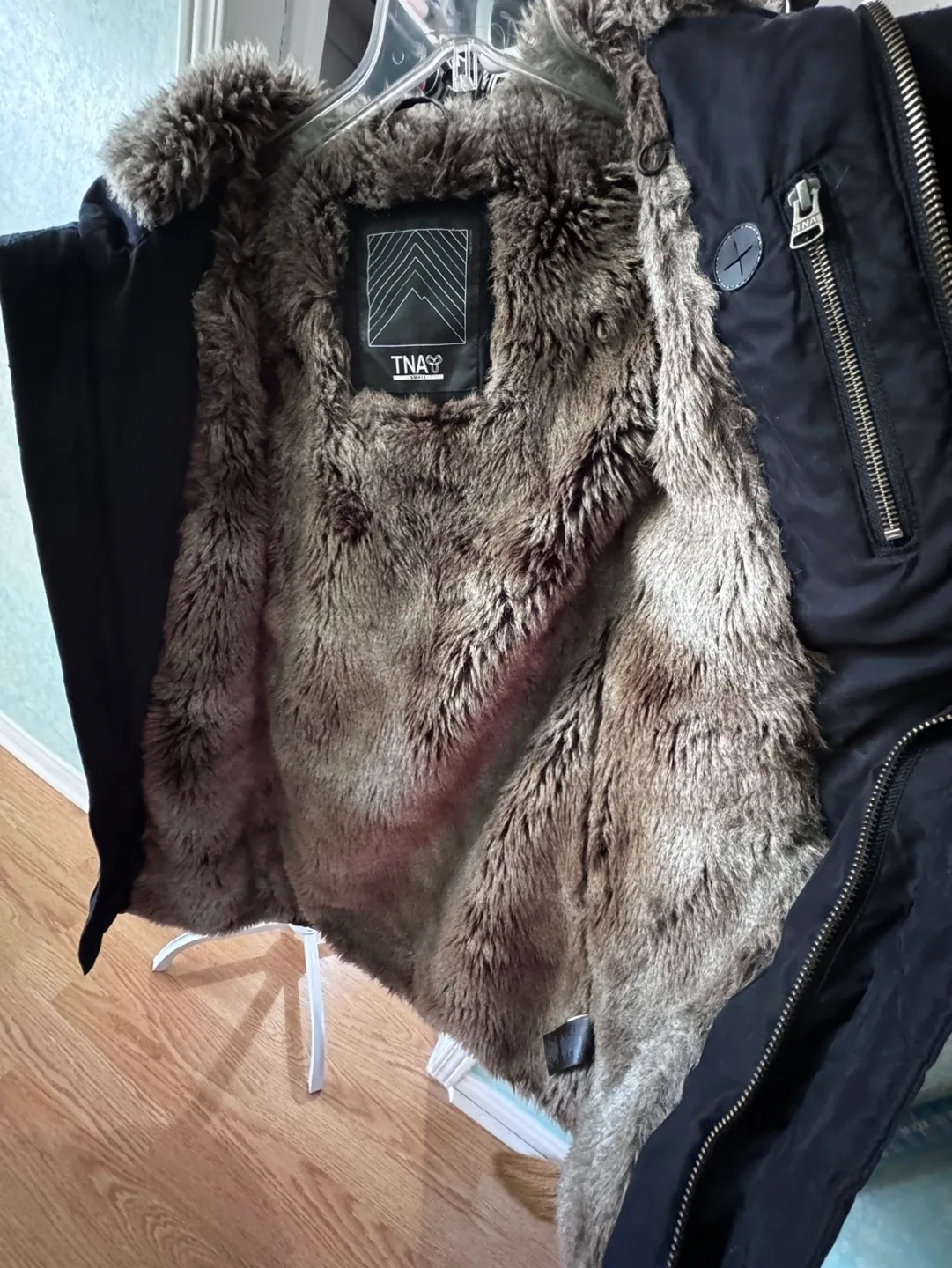 TNA Black Winter Jacket image indicator(4)