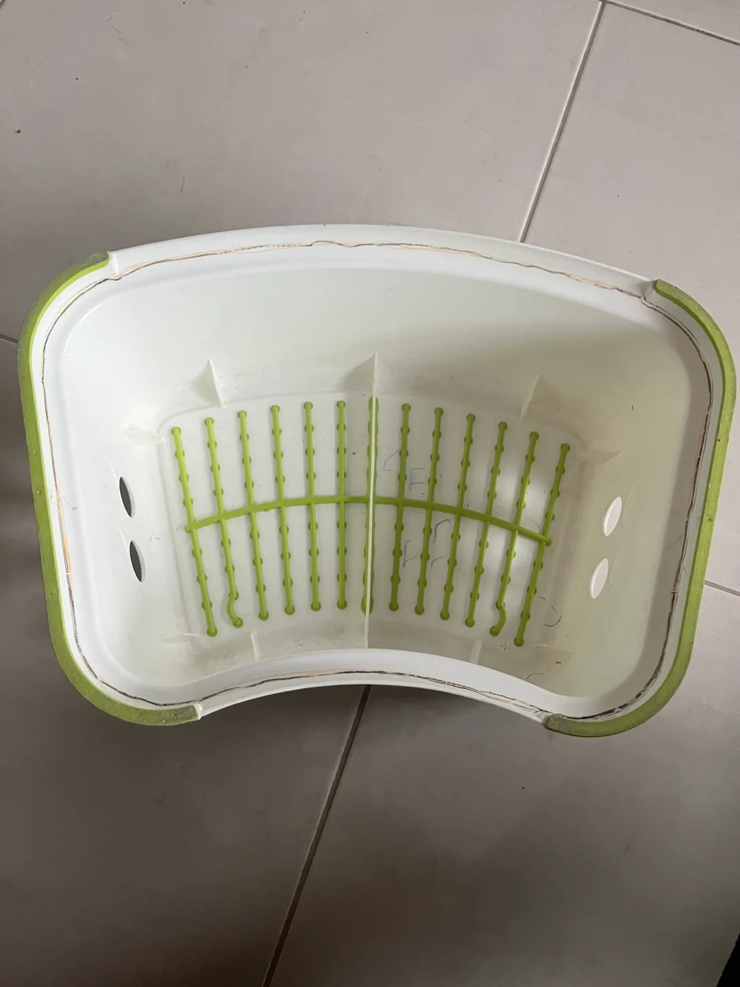 Kids Ikea  Step Stool - White and Green image indicator(3)