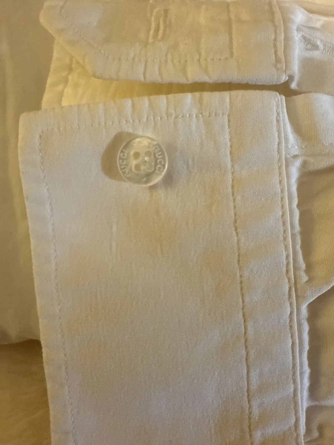 Gucci Slim Fit White Dress Shirt image indicator(5)