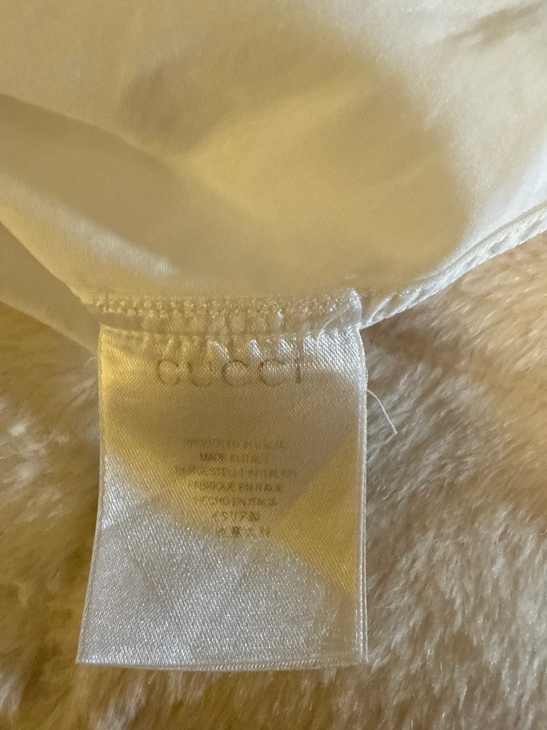 Gucci Slim Fit White Dress Shirt image indicator(7)