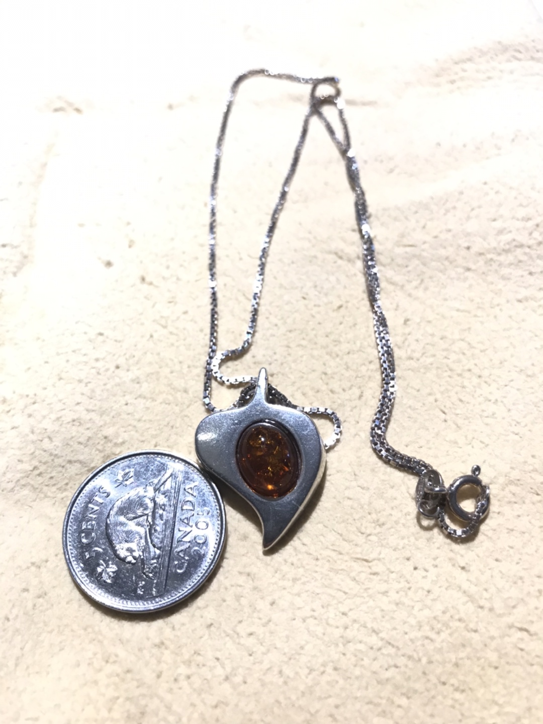Sterling silver necklace