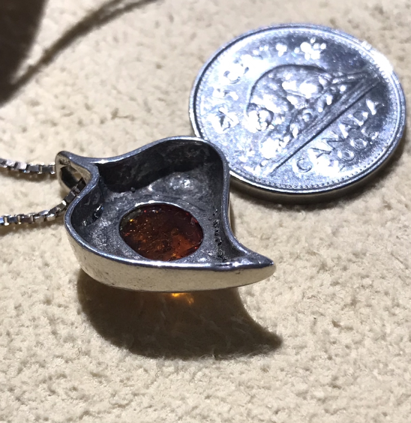 Sterling silver necklace - photo 3