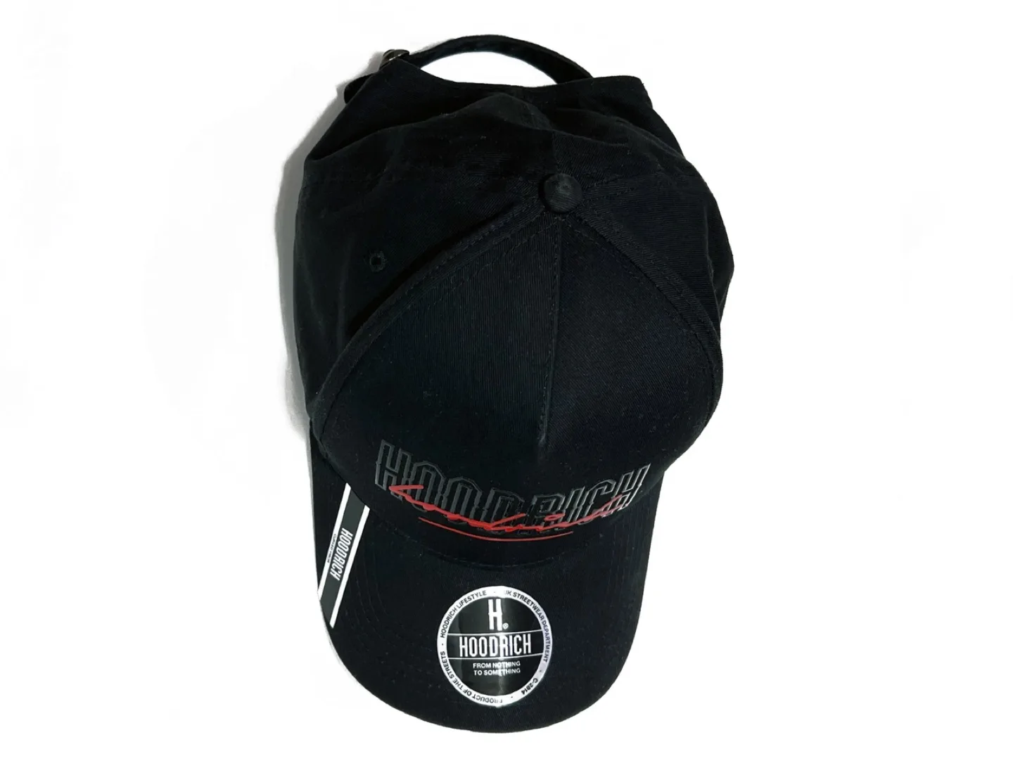HOODRICH - Scripture 5 Panel Cap - Black/Red image indicator(3)