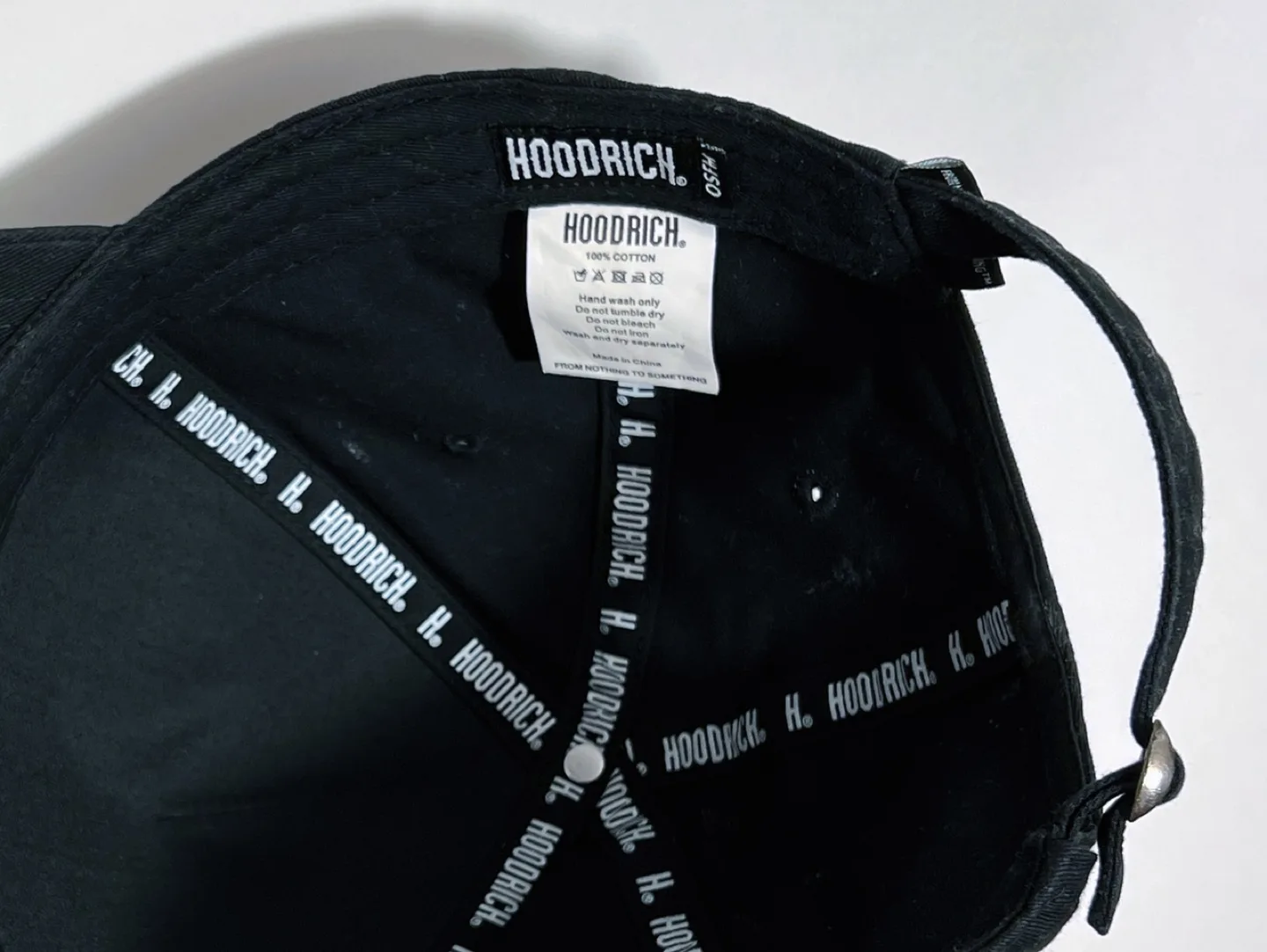 HOODRICH - Scripture 5 Panel Cap - Black/Red image indicator(6)