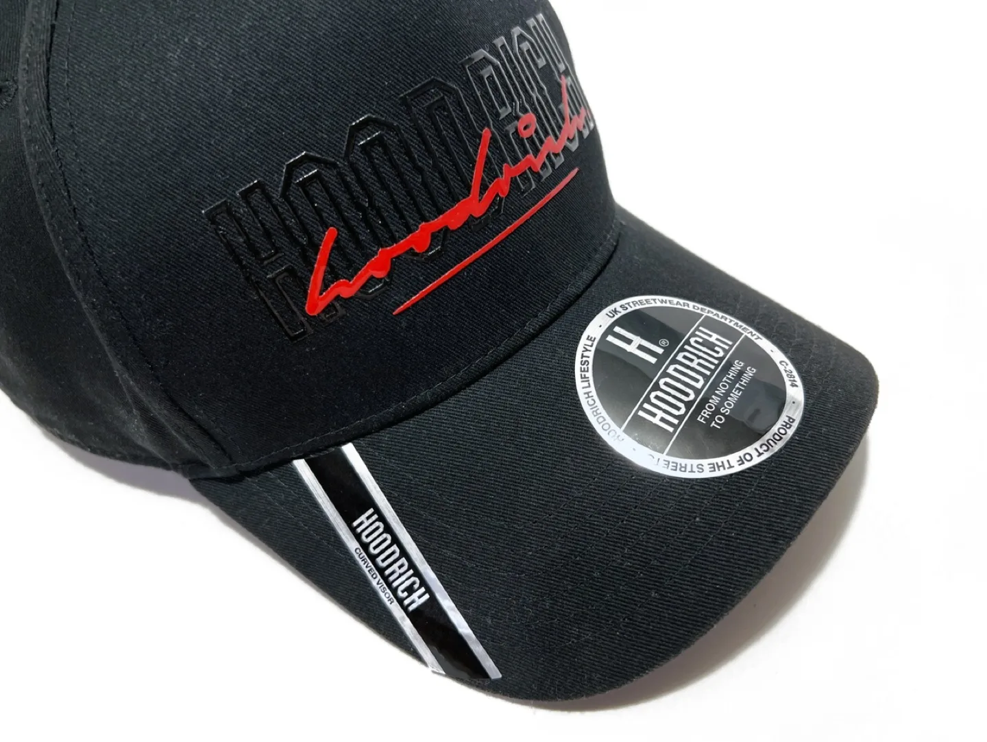 HOODRICH - Scripture 5 Panel Cap - Black/Red image indicator(2)