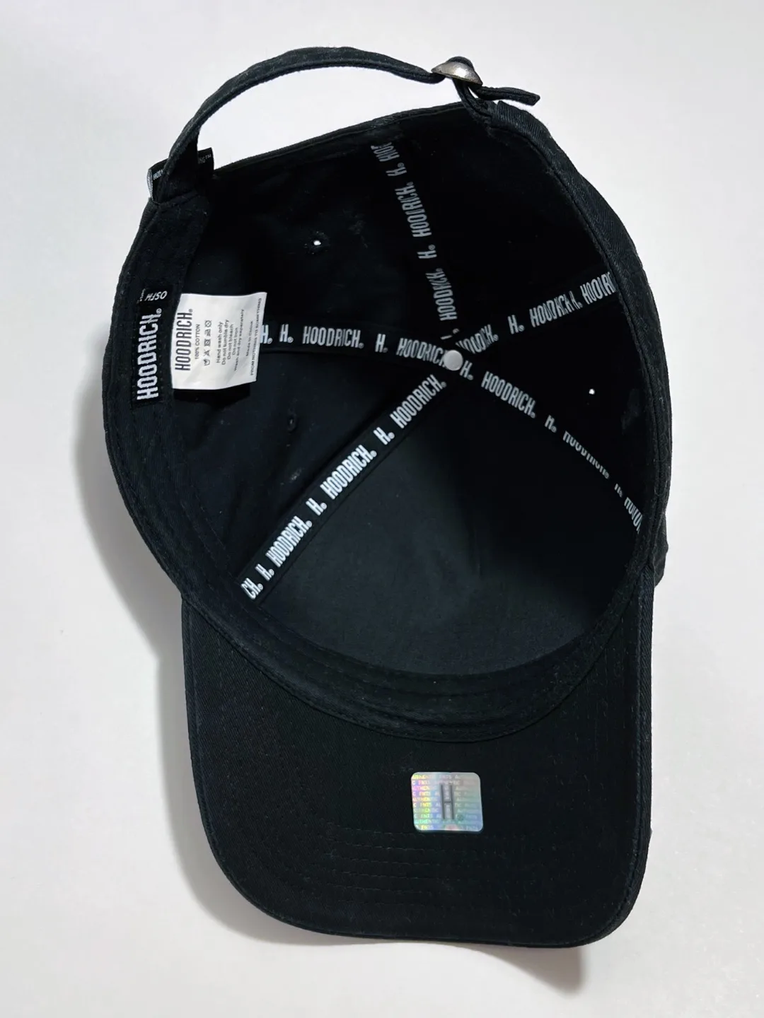 HOODRICH - Scripture 5 Panel Cap - Black/Red image indicator(5)