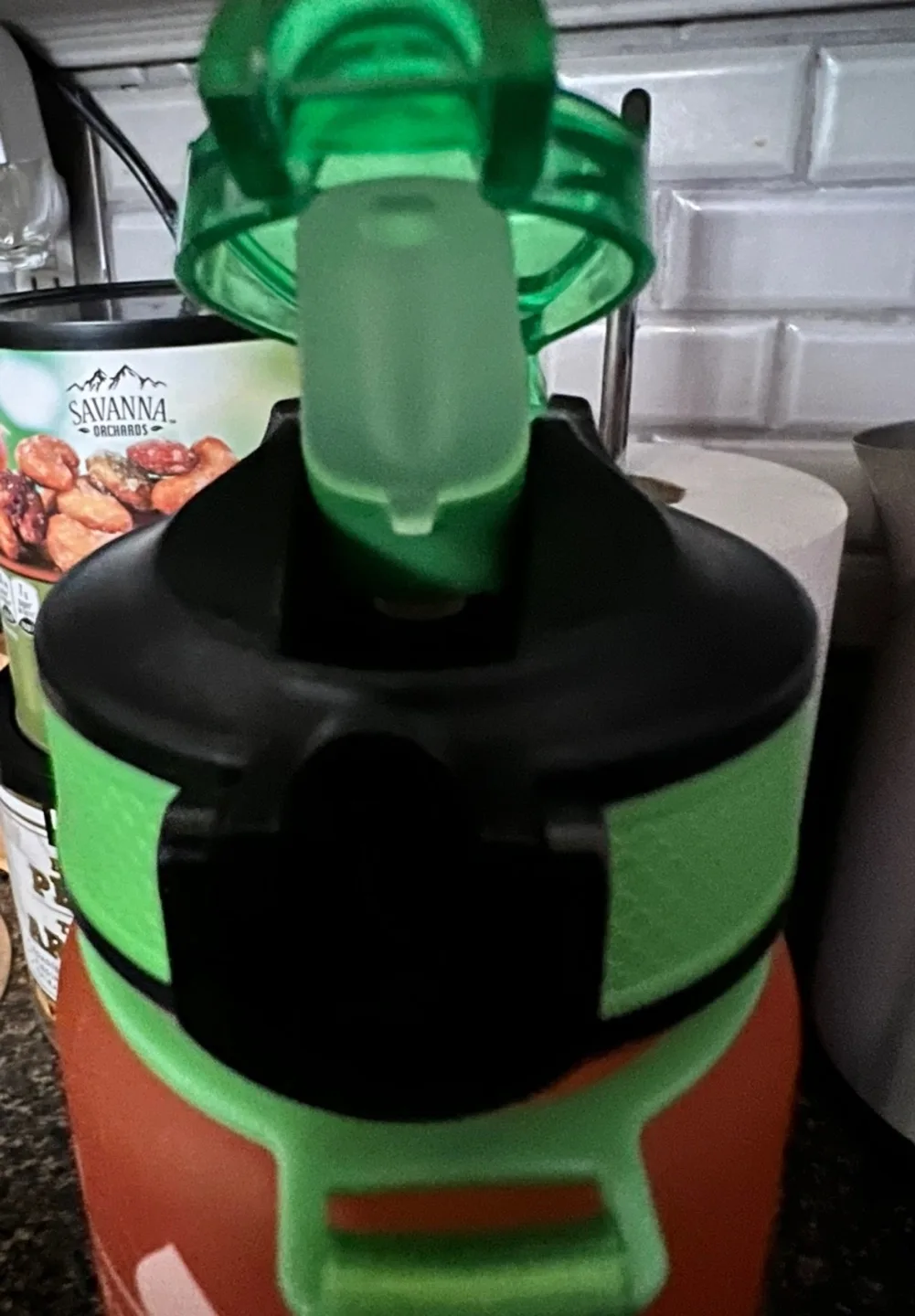 32oz Water Bottle with Time Markers image indicator(4)