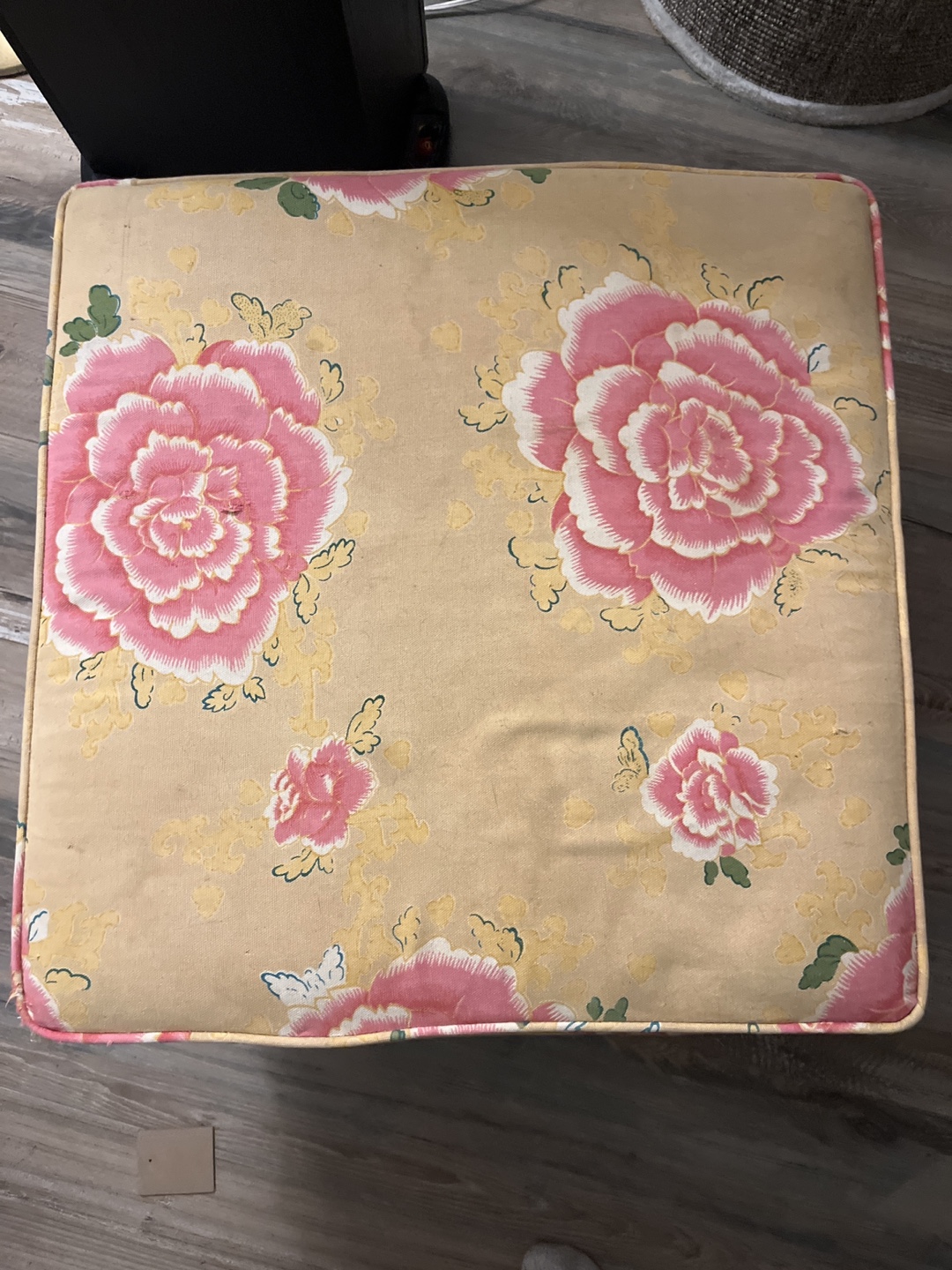 Anthropologie Floral Storage Ottoman - photo 4