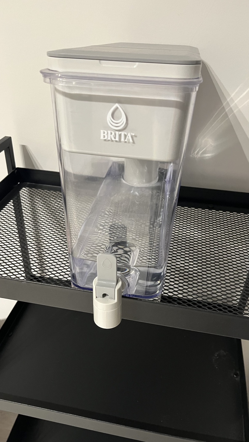 Brita 27 Cup Water Filter Dispenser, Grey