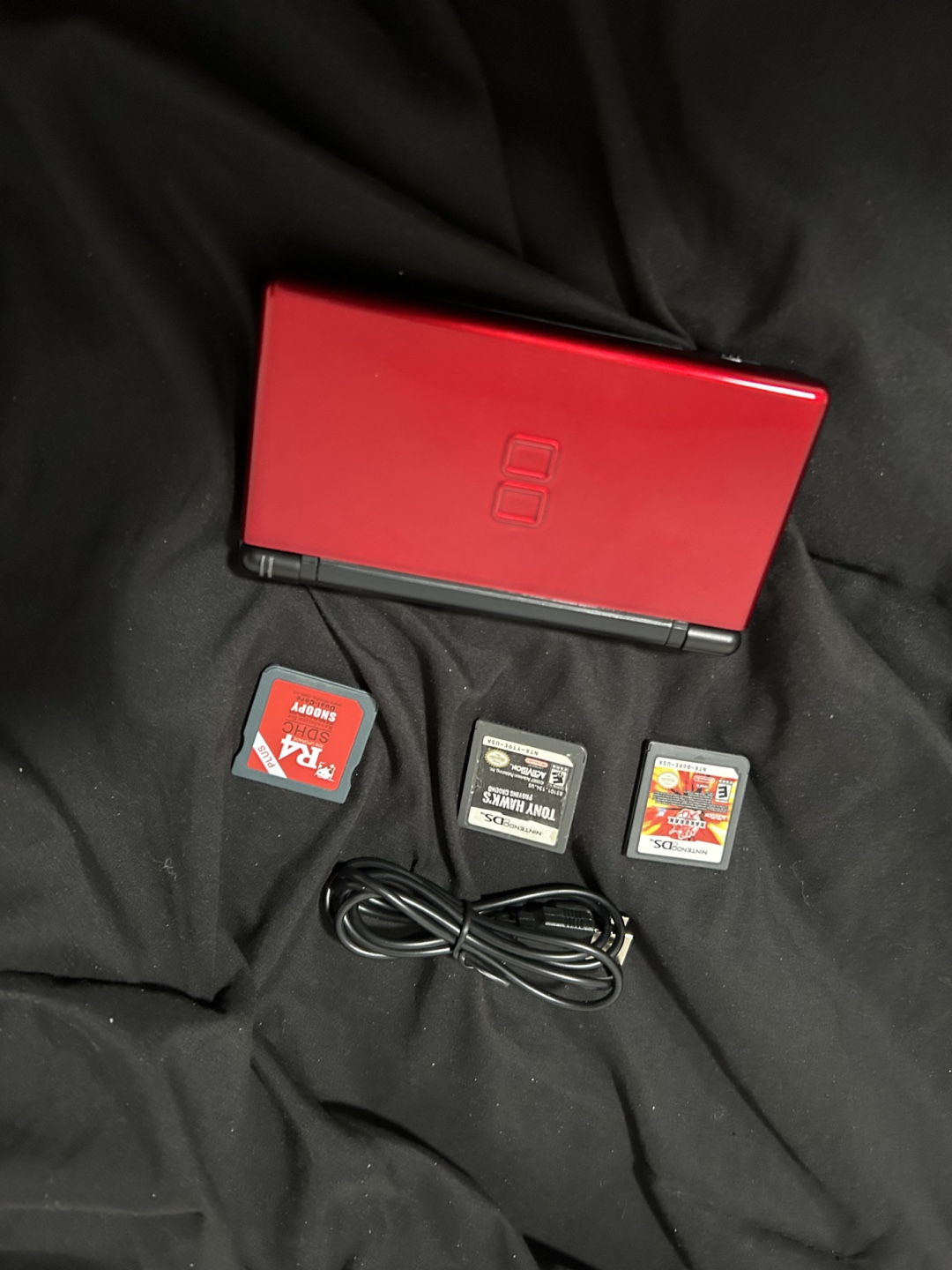 Nintendo DS Lite with Games and Charger