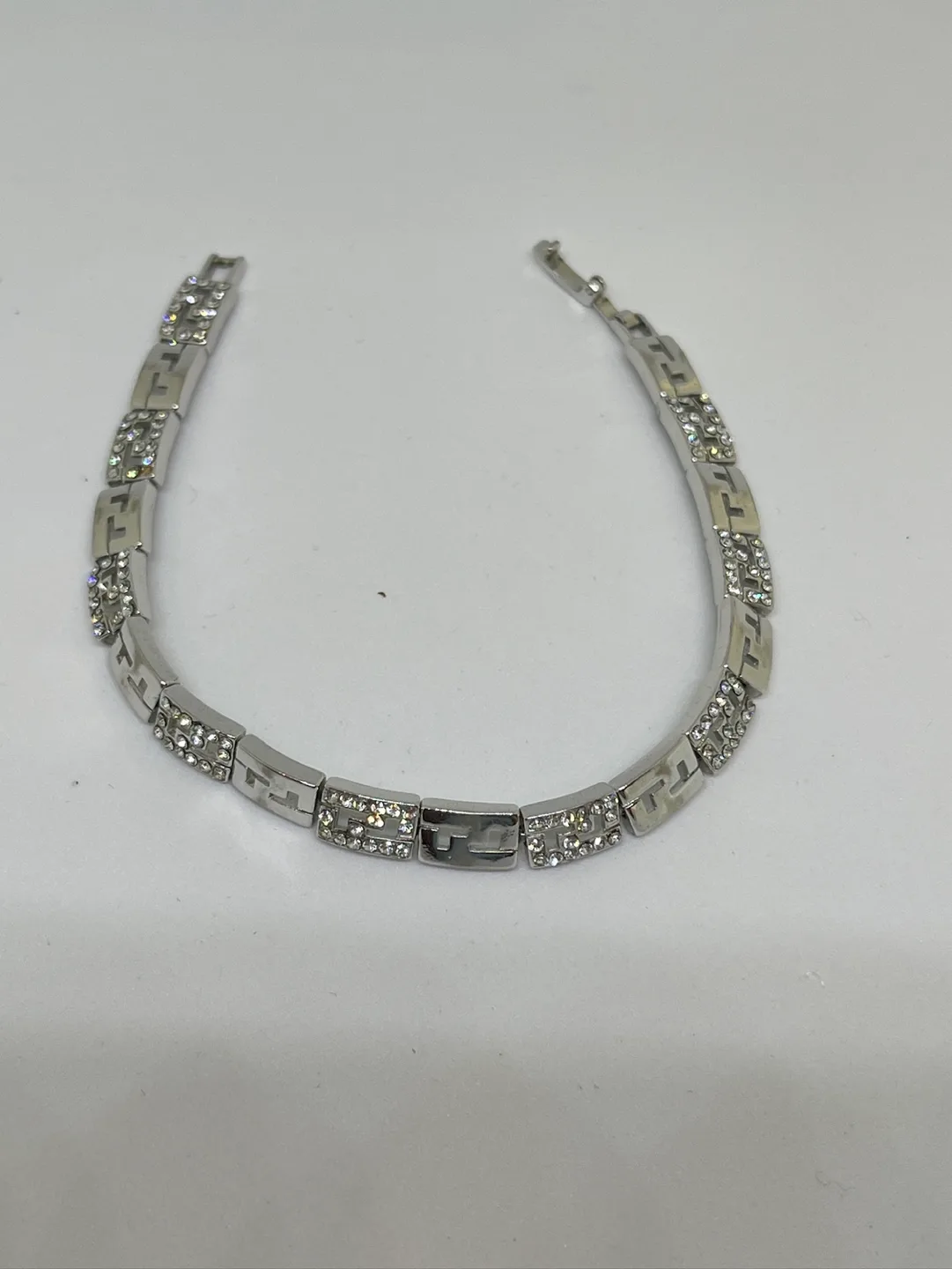 Silver Crystal Bracelet thumbnail
