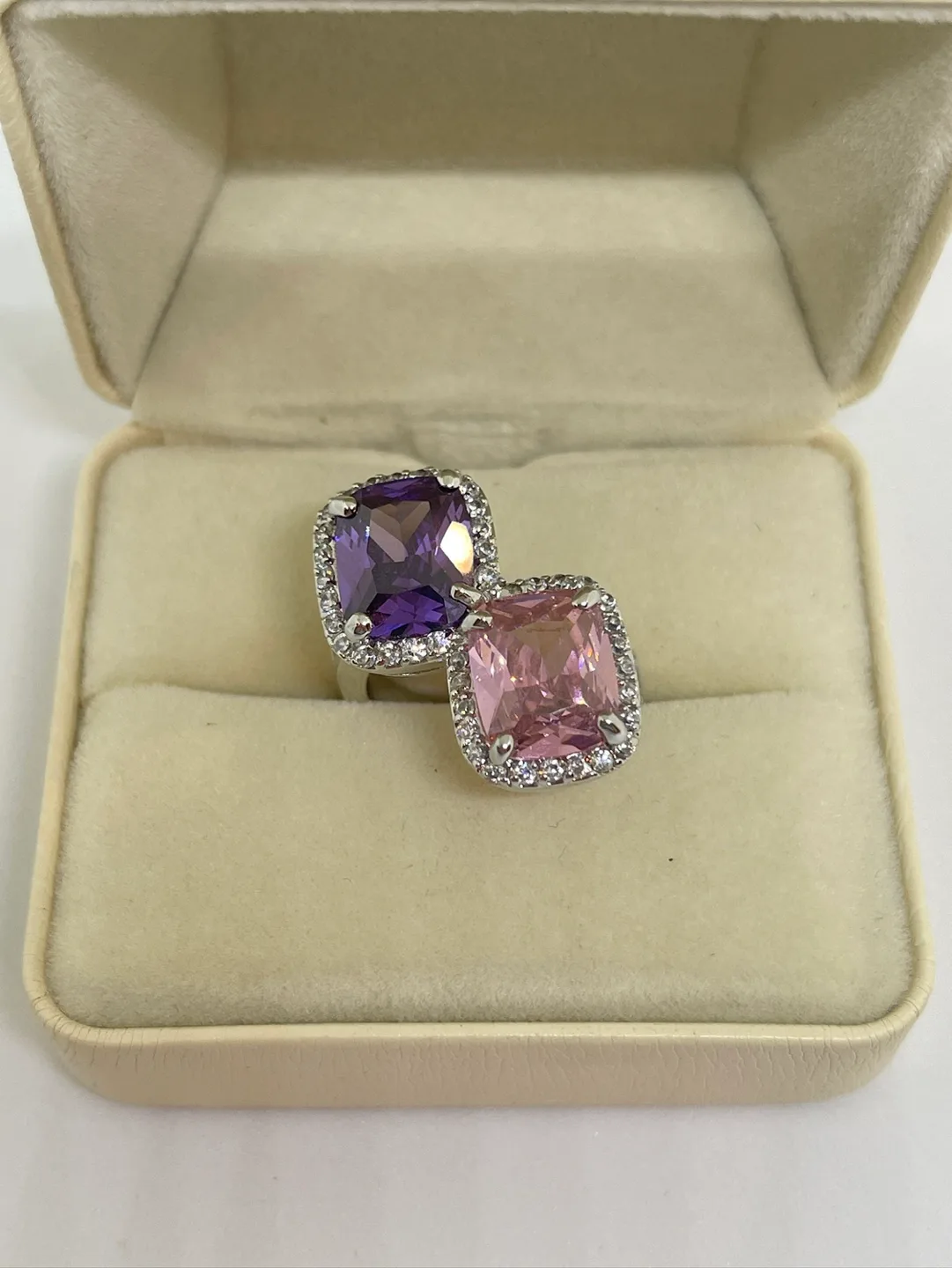 Two-Stone Cubic Zirconia Ring thumbnail