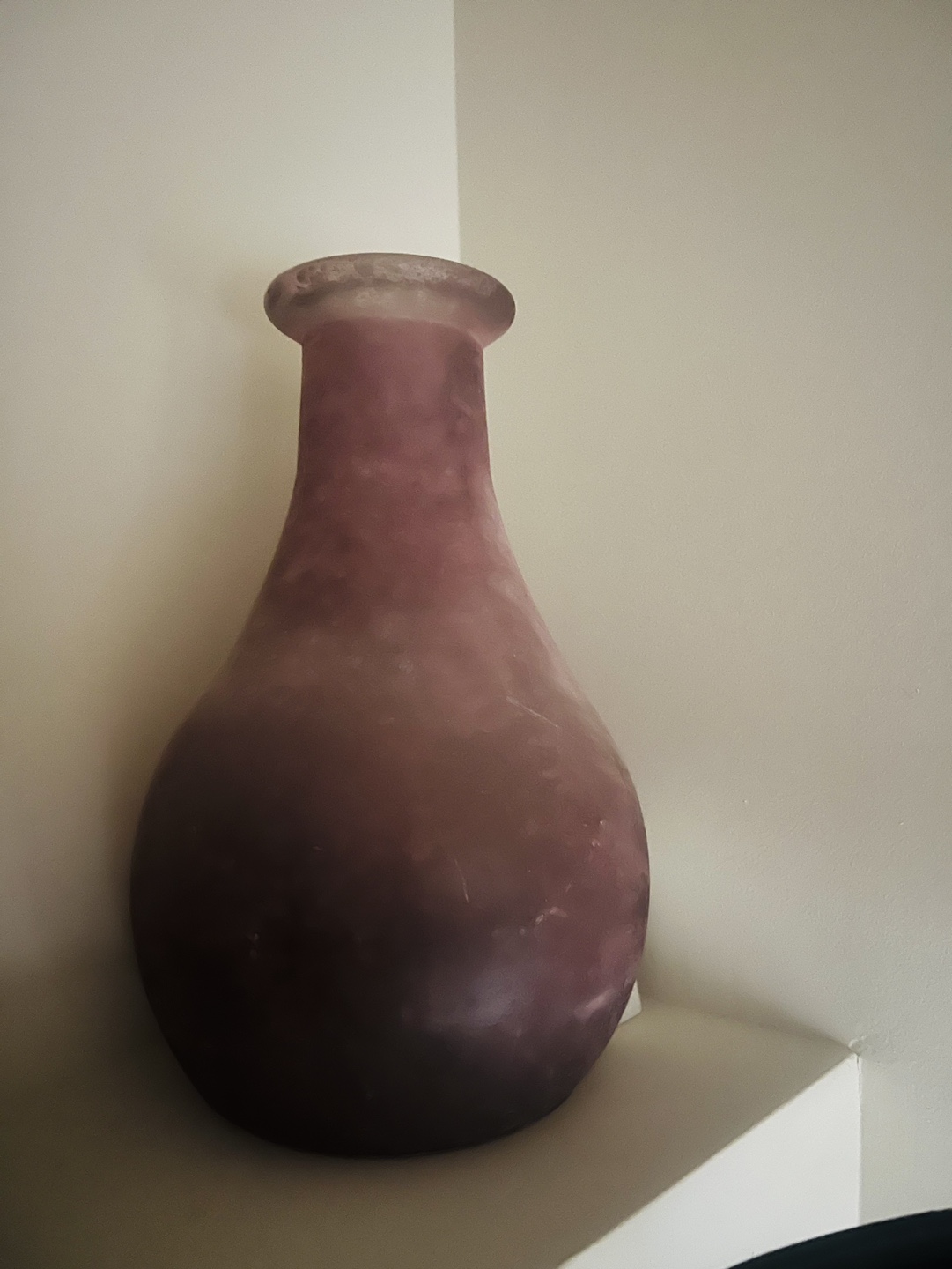 Purple Glass Vase