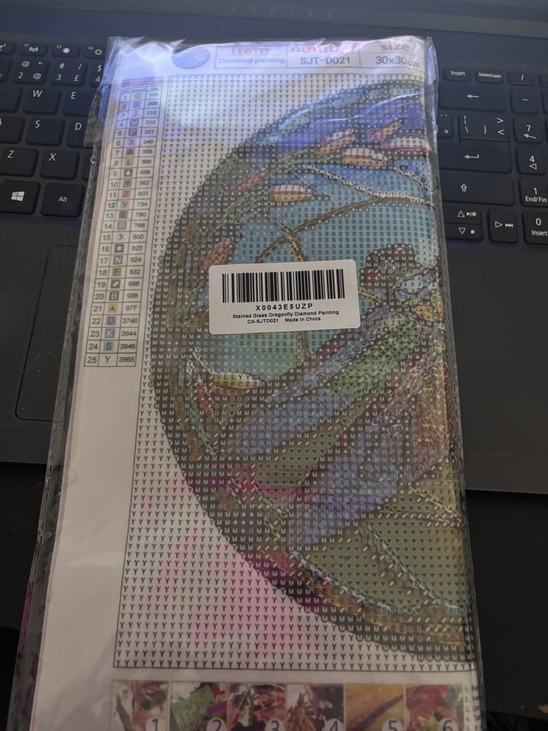 Diamond Painting Kit - Dragonfly