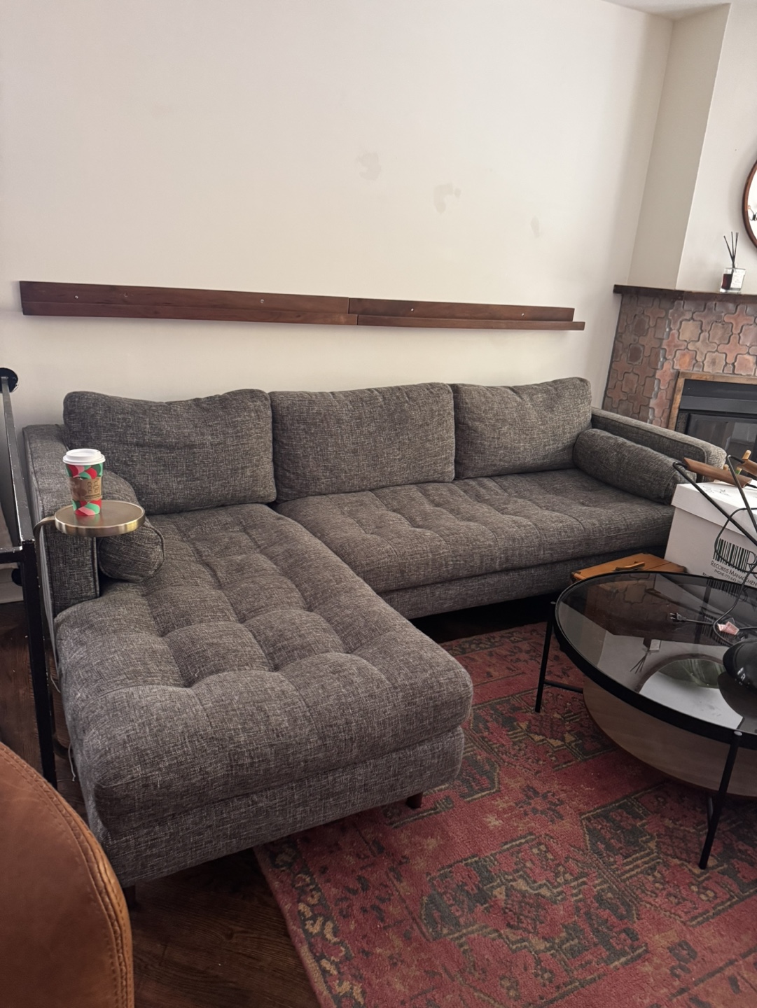 Left Sectional Sofa - LIKE NEW