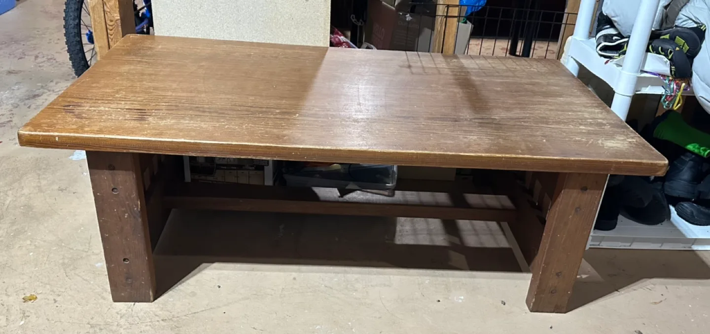 Wooden Coffee Table image indicator(2)