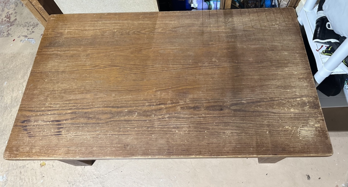 Wooden Coffee Table Cash Only please