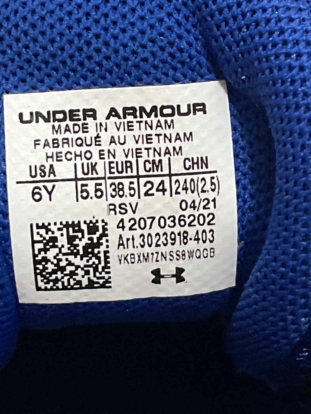 Curry GS SC 3Zero IV size 6y image indicator(6)