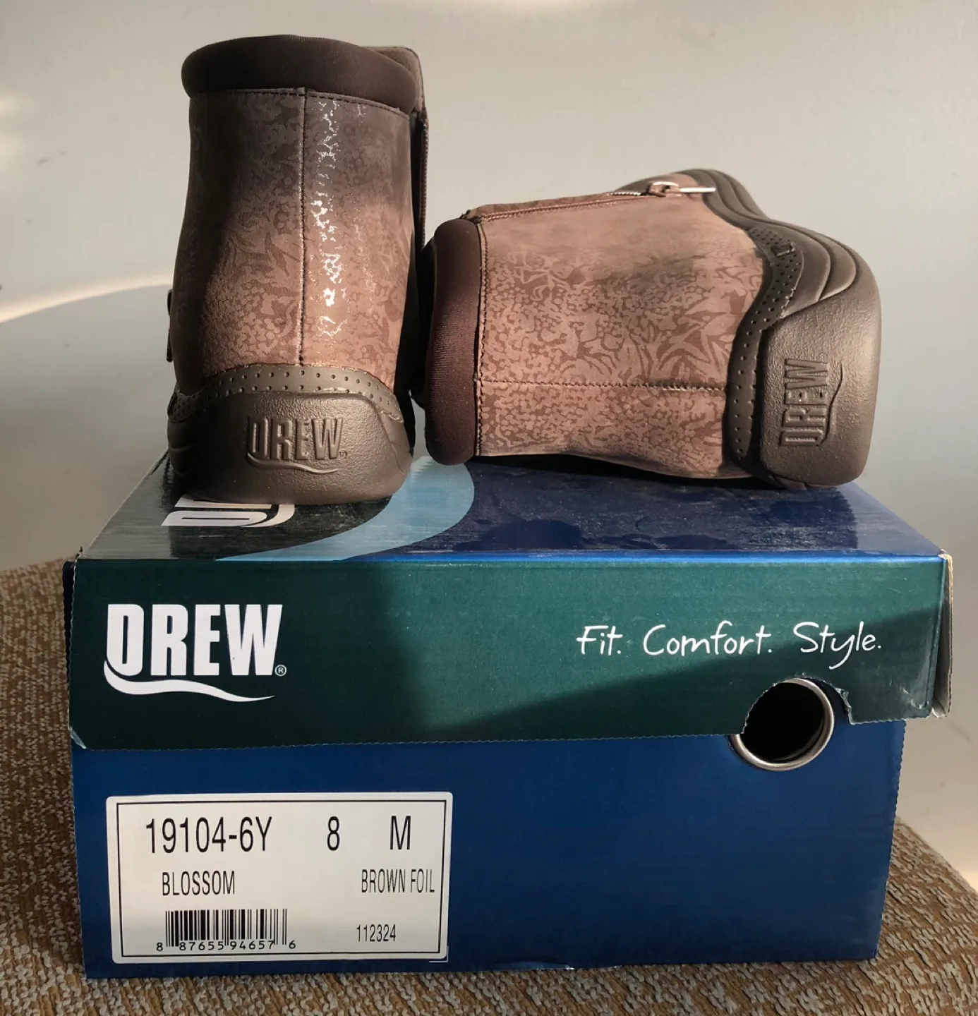 Drew Women's Brown Ankle Boots image indicator(3)