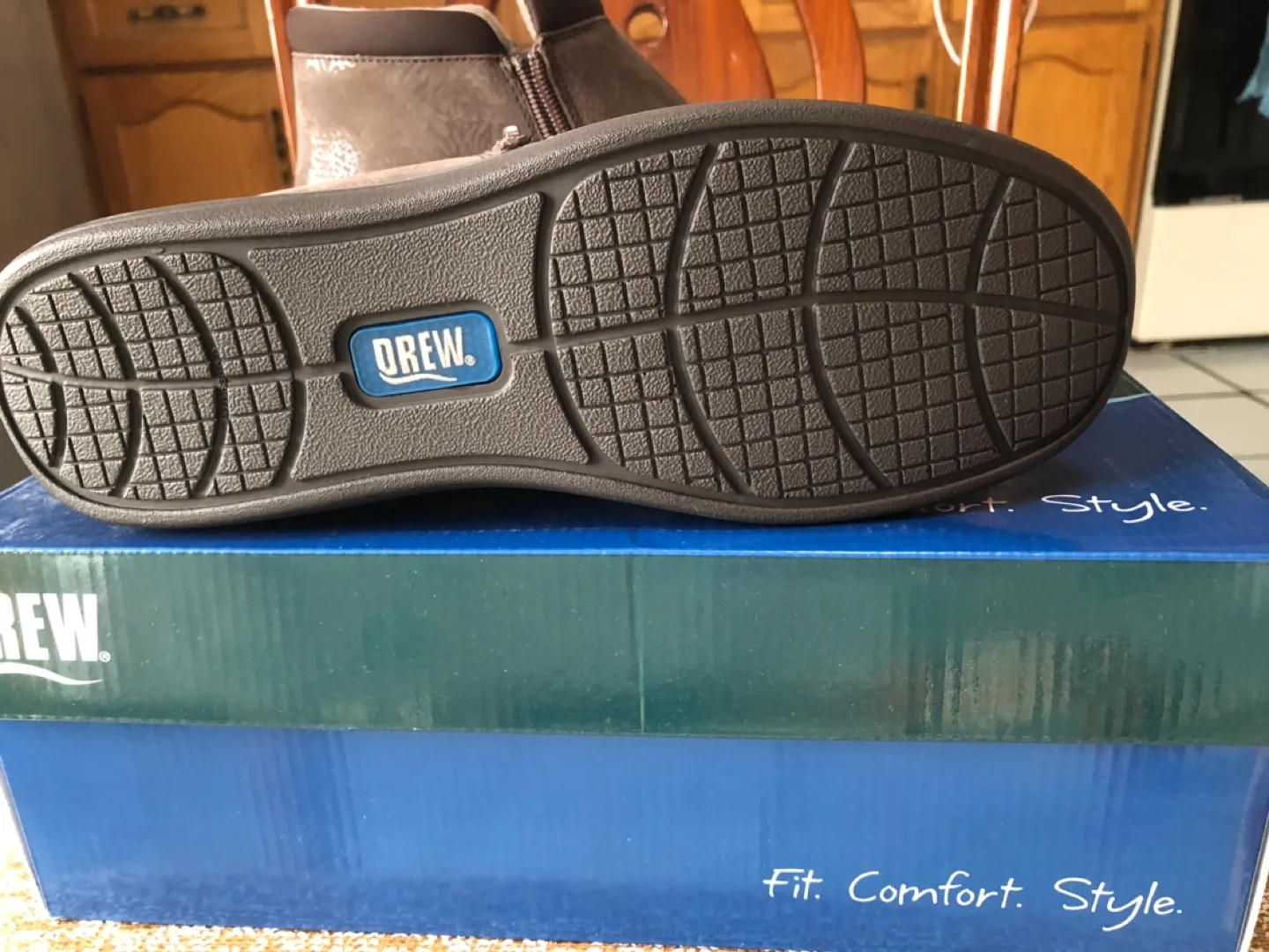 Drew Women's Brown Ankle Boots image indicator(5)