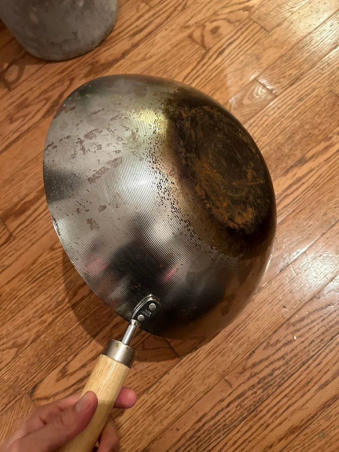 Vintage Woke with Wooden Handle thumbnail