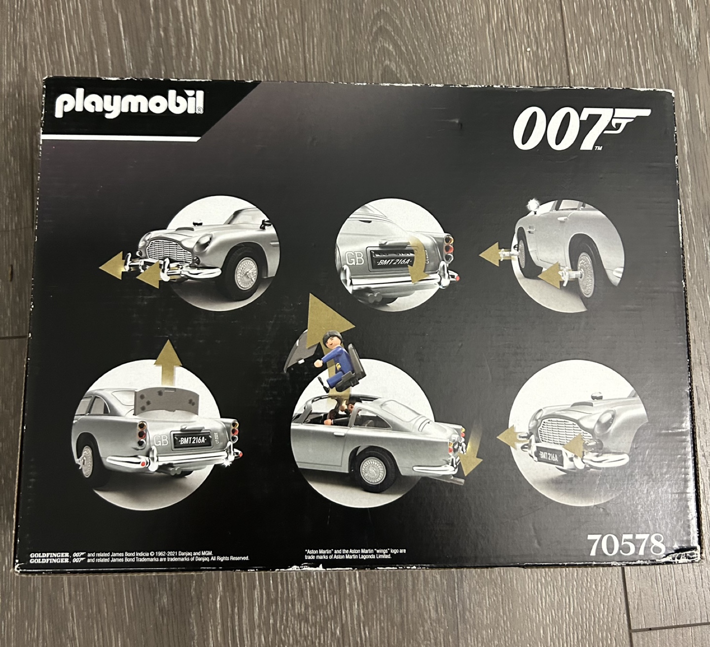 Playmobil James Bond Aston Martin DB5 Goldfinger Edition 70578 - photo 2