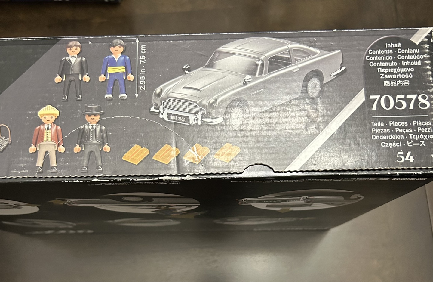 Playmobil James Bond Aston Martin DB5 Goldfinger Edition 70578 - photo 3