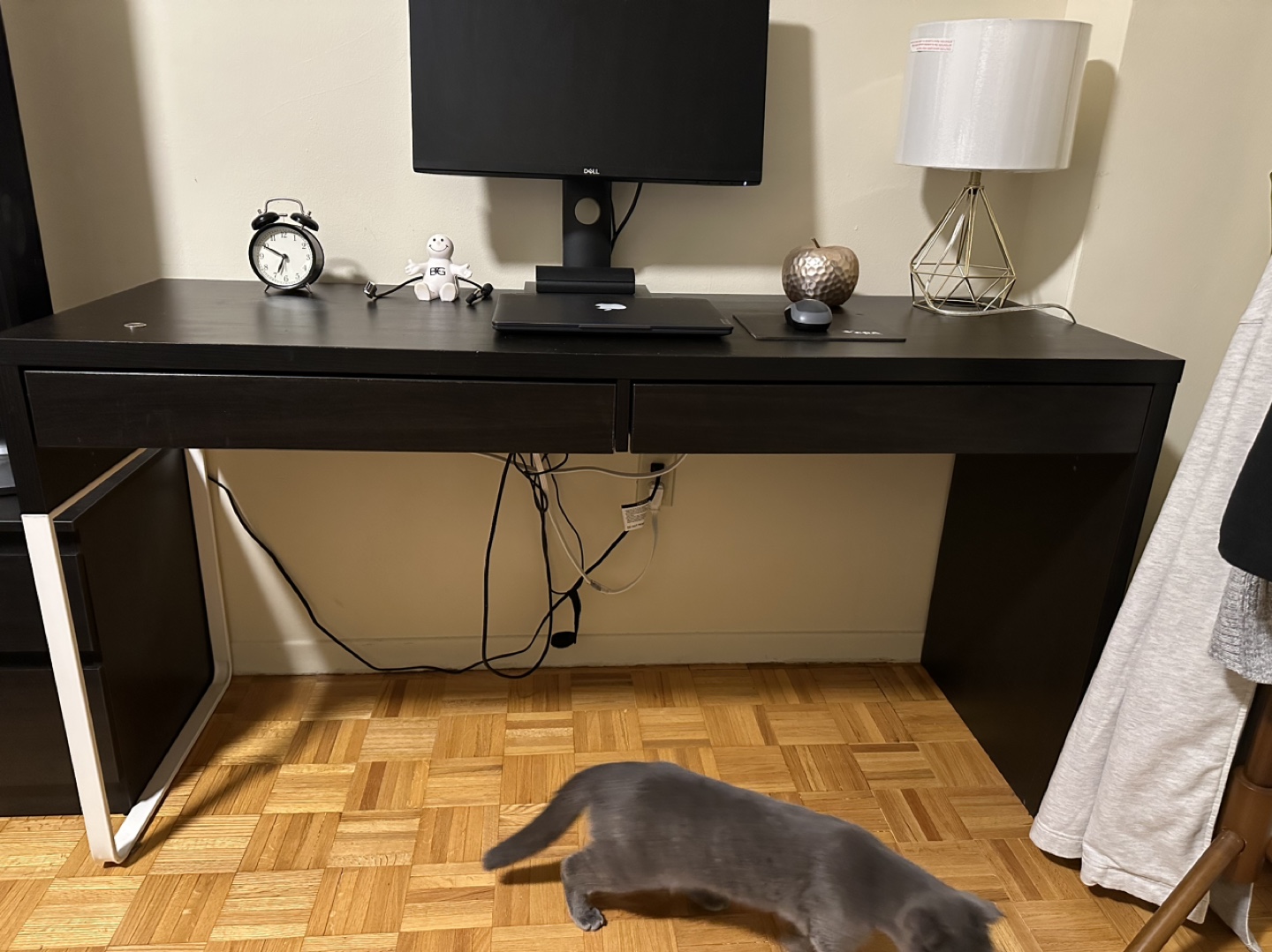 IKEA MICKE Desk Black/White