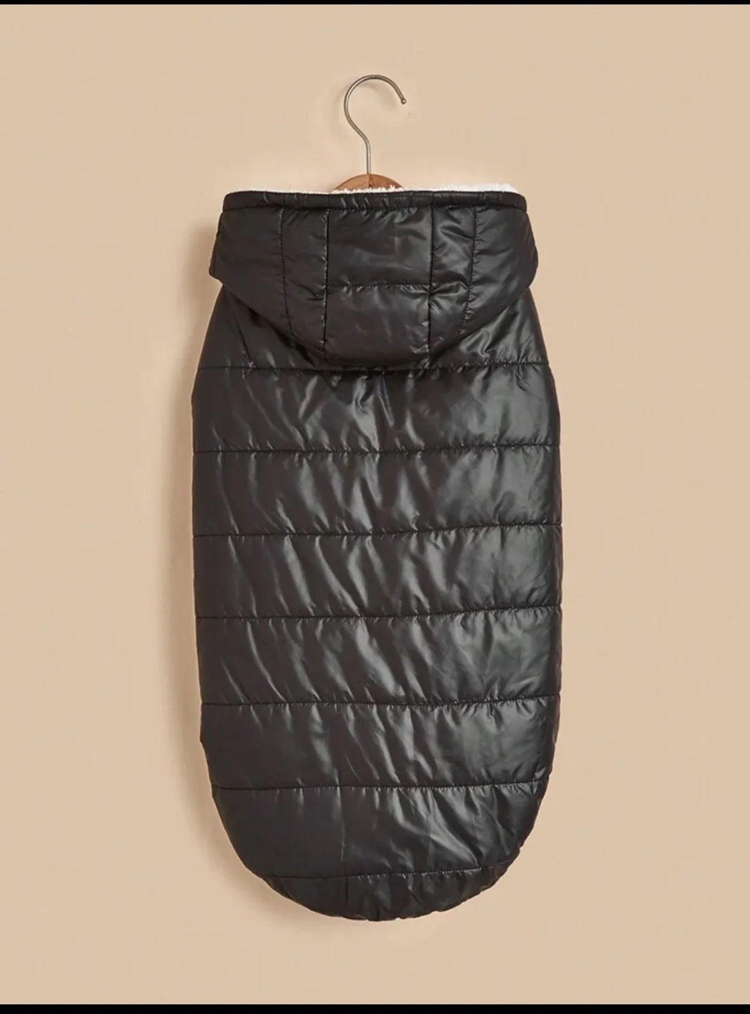 Black Dog Puffer Jacket with Fleece Lining Size XXL image indicator(3)