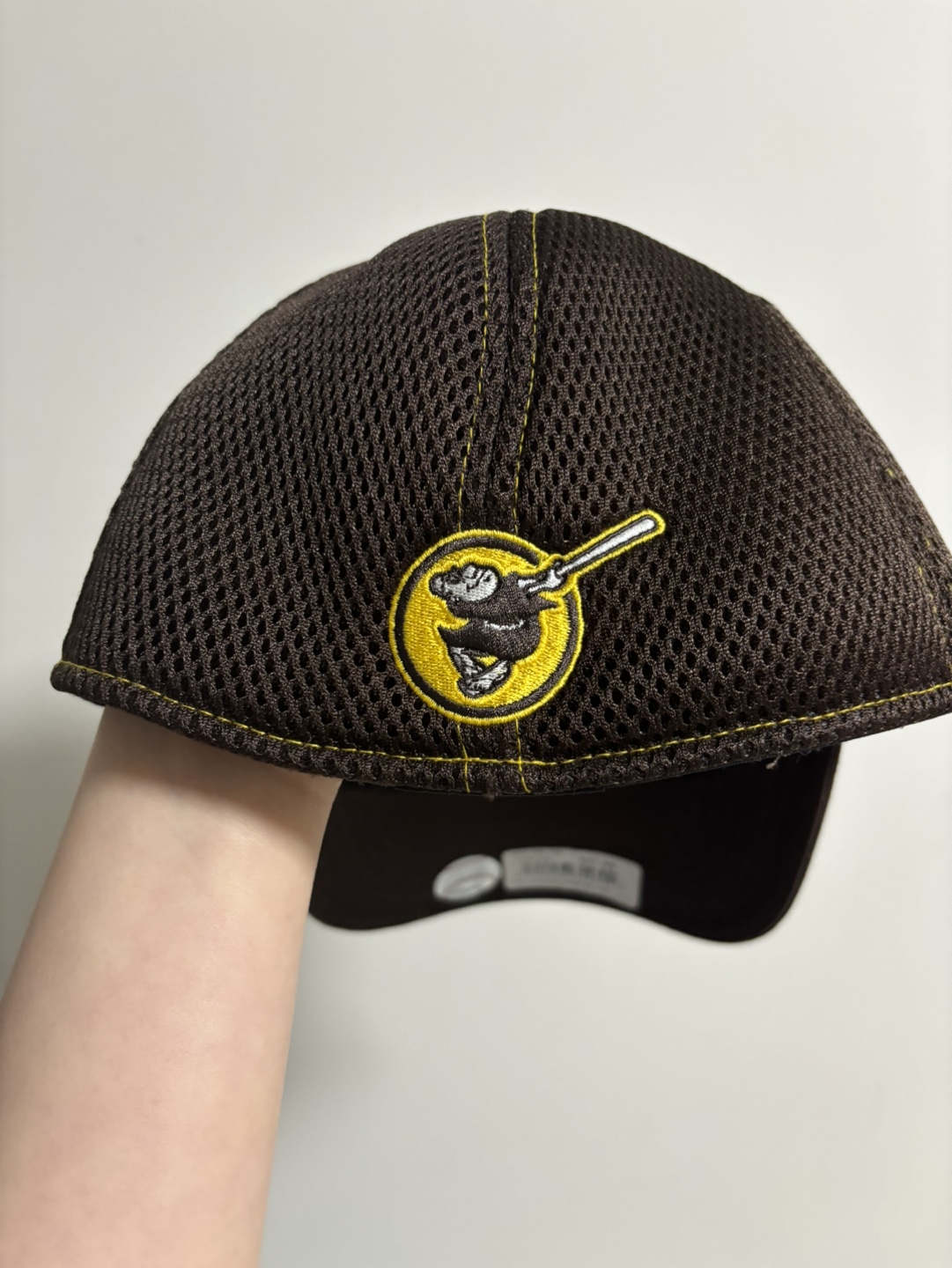New Era San Diego Padres Brown & Yellow 39Thirty Hat - photo 3