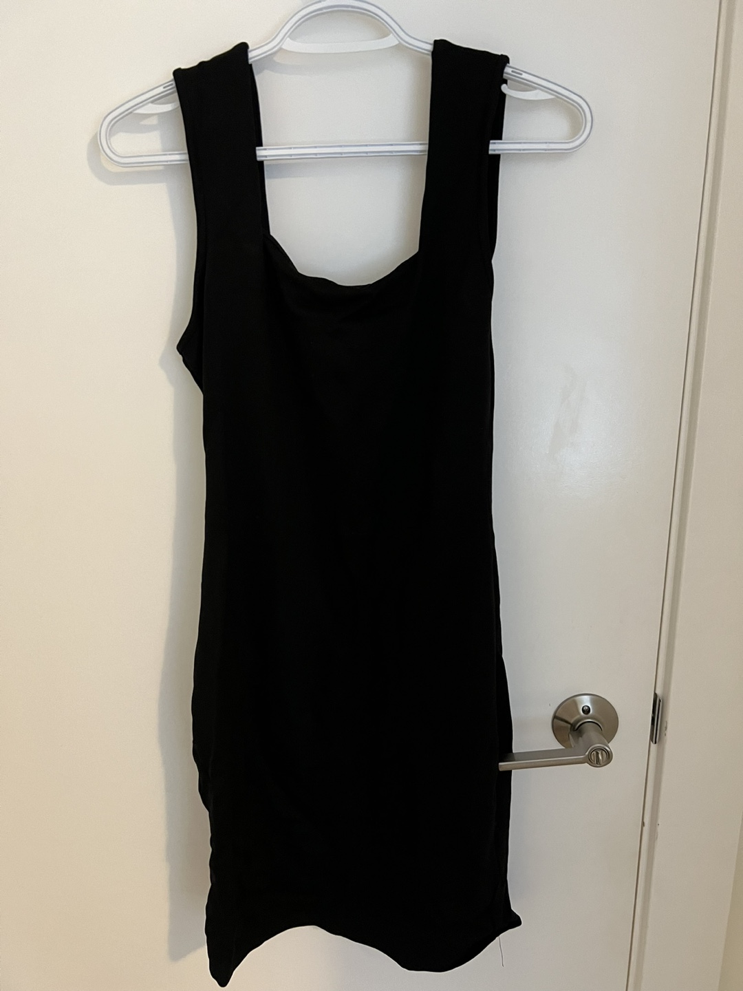 Trendyol Black Square Neck Mini Dress Size XS