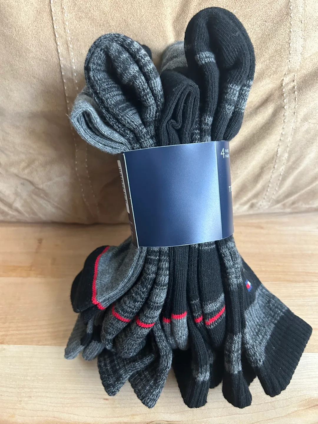 Tommy Hilfiger Men's Socks 4 Pack image indicator(3)