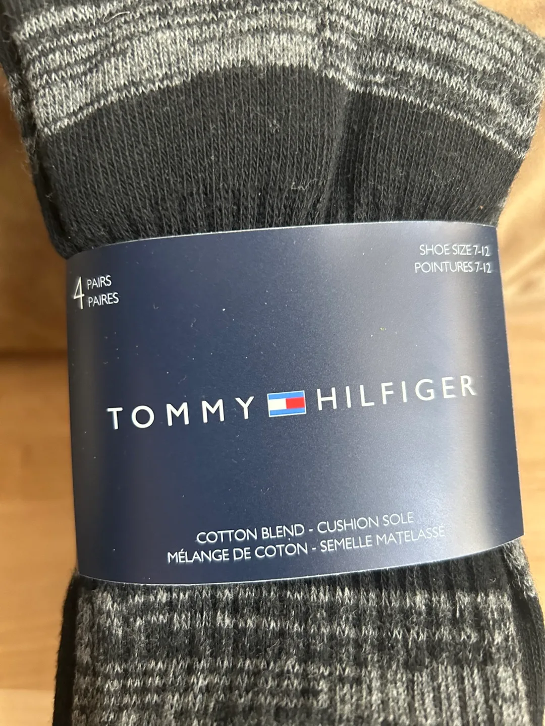 Tommy Hilfiger Men's Socks 4 Pack image indicator(5)