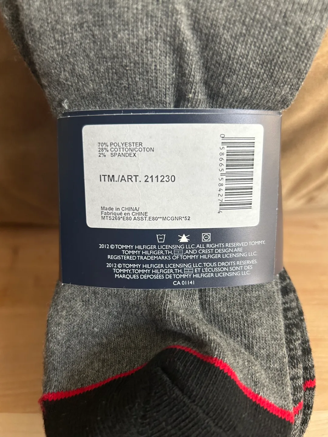 Tommy Hilfiger Men's Socks 4 Pack image indicator(4)