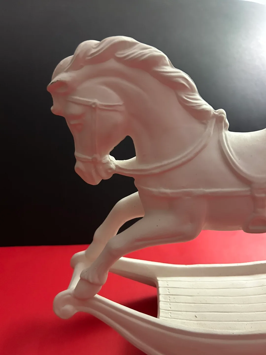 White Rocking Horse Figurine image indicator(4)