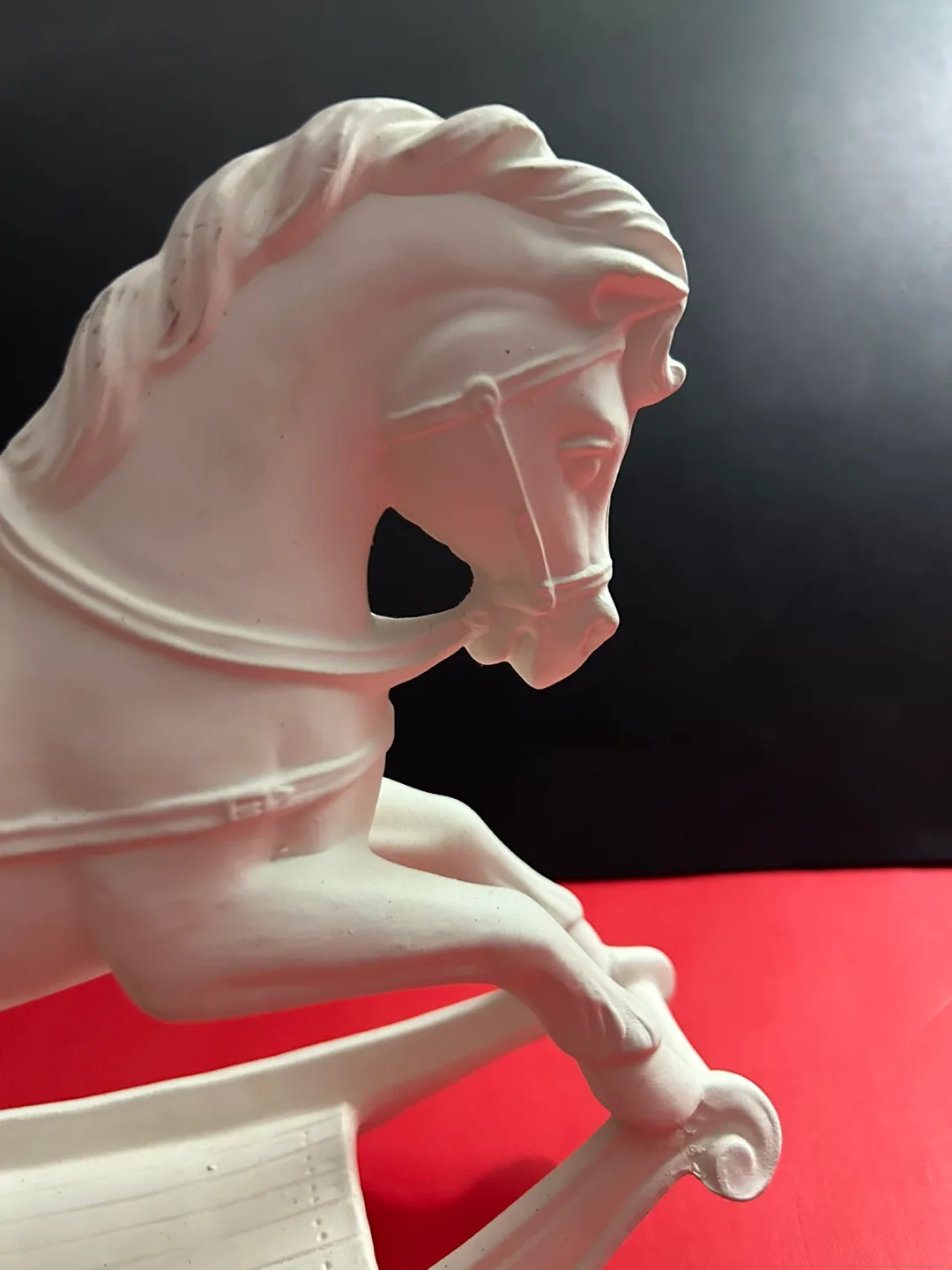 White Rocking Horse Figurine image indicator(2)