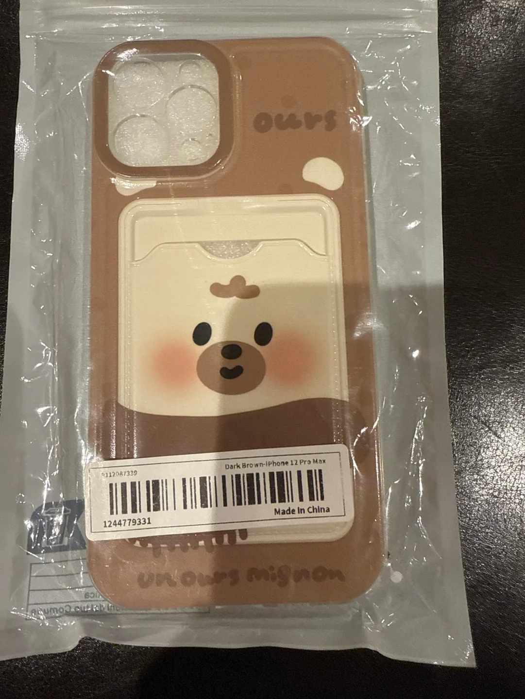 Ours Mignon iPhone 12 Pro Max Phone Case thumbnail