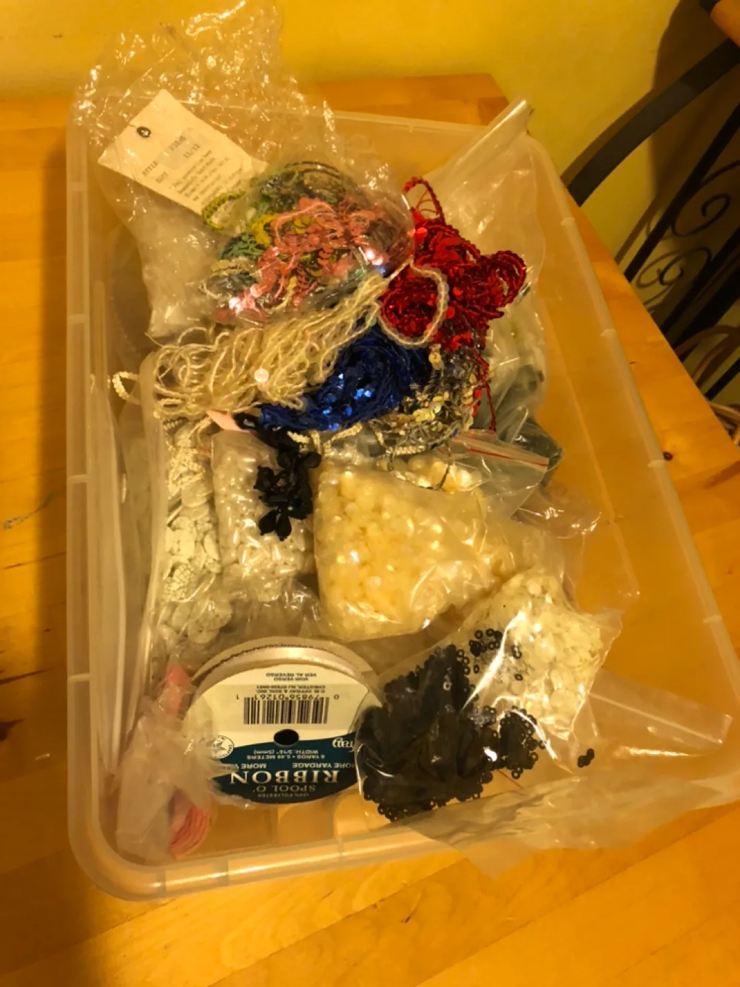 Assortment of Sewing and Craft Supplies image indicator(10)