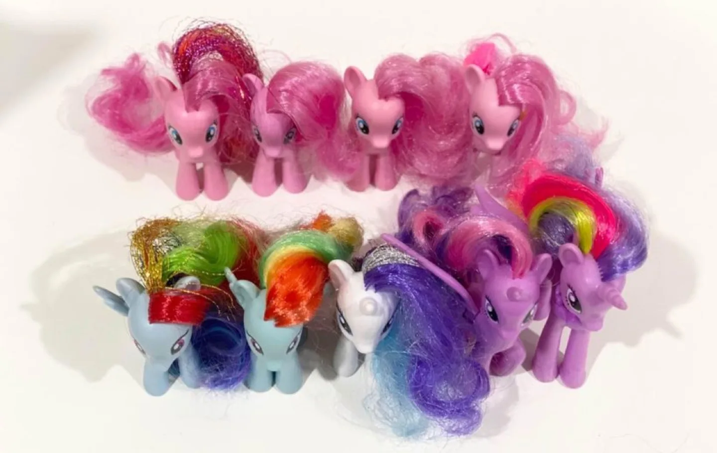 Lot of 9 My Little Pony Figures TLC thumbnail