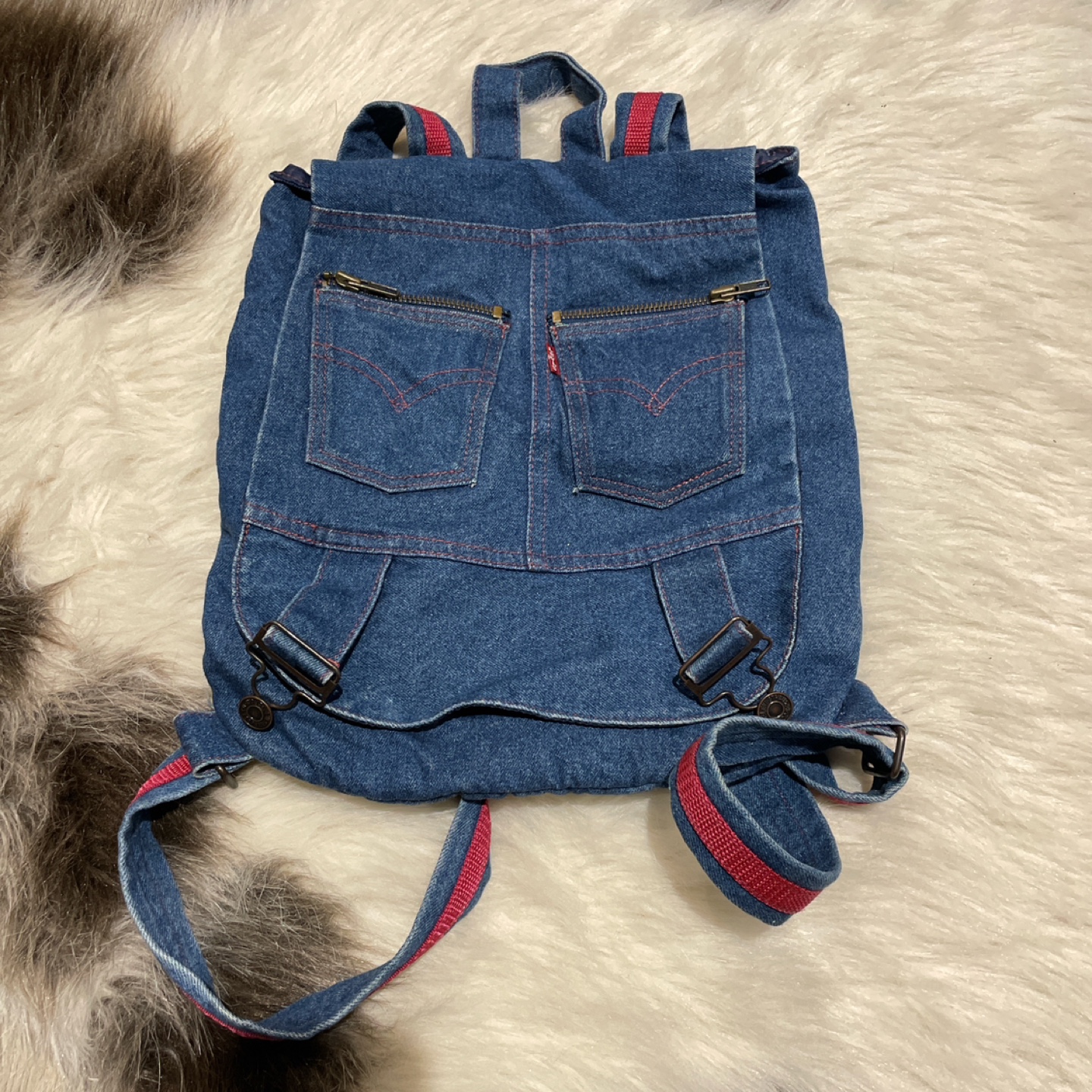 Levis denim backpack online