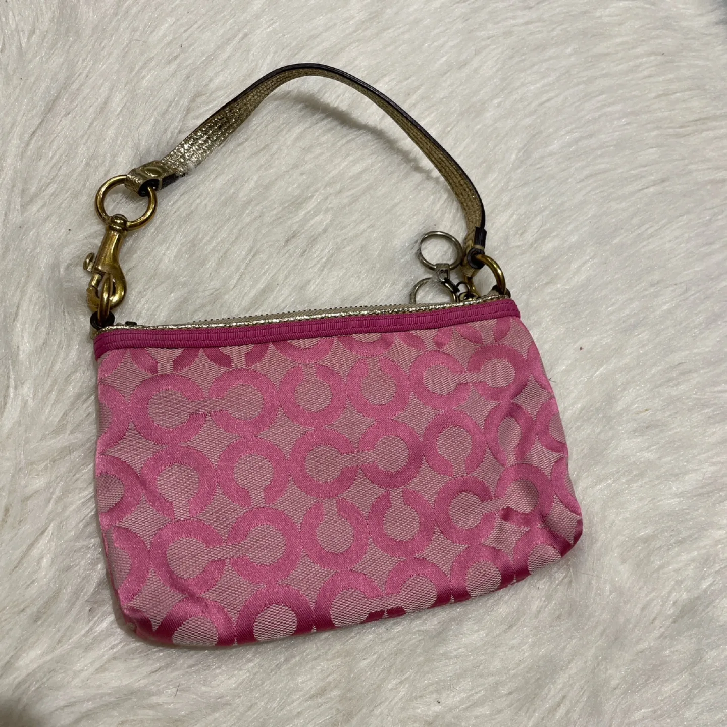 Coach Pink Small Handbag image indicator(2)
